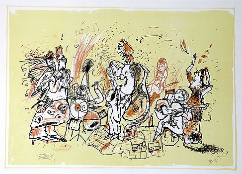 Jazzgrafik ❘ Offset ❘ 1979