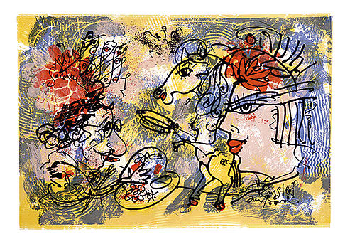 AIDA Künstler an Bord ❘ Siebdruck ❘ 2014