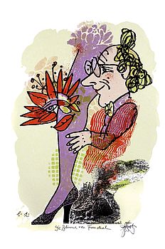 Blume von Funchal ❘ Siebdruck ❘ 2013