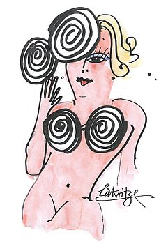 Lakritze ❘ Zeichnung koloriert